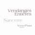 Domaine Vincent Pinard Sancerre Vendanges Entieres 2012 Front Label