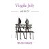 Domaine Virgile Joly Languedoc Roussillon Merlot 2015 Front Label