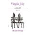 Domaine Virgile Joly Languedoc Roussillon Merlot 2012 Front Label