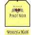 Domaine Wunsch et Mann Alsace Pinot Noir 2013 Front Label