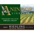 Anindor Vineyards Glacial Reserve Riesling 2009 Front Label