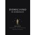 Domiciano de Barrancas Nocturna Reserva Malbec 2012 Front Label