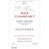 Mas Champart Saint-Chinian Clos de la Simonette 2014 Front Label