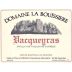 Domaine La Bouissiere Vacqueyras 2015 Front Label