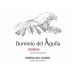 Dominio del Aguila Reserva 2012 Front Label