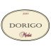 Dorigo Colli Orientali del Friuli Merlot 2011 Front Label