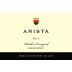 Arista Winery Ritchie Vineyard Chardonnay 2013 Front Label