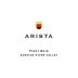 Arista Winery Russian River Valley Pinot Noir 2012 Front Label