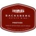 Backsberg Pinotage 1999 Front Label
