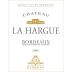 Ducourt Chateau La Hargue Blanc 2006 Front Label