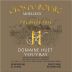 Domaine Huet Clos du Bourg Moelleux Premier Trie 2016 Front Label