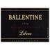 Ballentine Napa Zinfandel Libero Vineyard 1996 Front Label