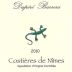Dupere Barrera Costieres de Nimes 2010 Front Label