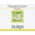 Durin Riviera Ligure di Ponente Pigato 2013 Front Label