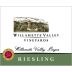 Willamette Valley Vineyards Riesling 2016 Front Label