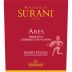 Masseria Surani Ares Rosso 2015 Front Label
