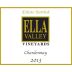 Ella Valley Chardonnay 2013 Front Label