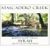 Atascadero Creek Winery Syrah 2008 Front Label