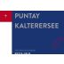 Erste + Neue Kalterersee Puntay Classico Superiore 2013 Front Label