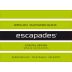 Escapade Winery Semillon Sauvignon Blanc 2015 Front Label