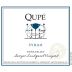 Qupe Sawyer Lindquist Vineyard Syrah 2009 Front Label