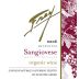 Frey Organic Sangiovese 2006 Front Label