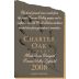 Charter Oak Winery Monte Rosso Old Vine Hillside Zinfandel 2008 Front Label