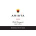 Arista Winery Perli Pinot Noir 2009 Front Label