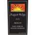 August Ridge Vineyards Merlot Reserve 2010 Front Label
