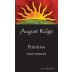 August Ridge Primitivo 2011 Front Label