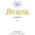 Familia Escudero Becquer 2008 Front Label