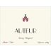 Auteur Wines Savoy Pinot Noir 2011 Front Label