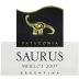 Familia Schroeder Saurus Merlot 2007 Front Label