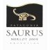 Familia Schroeder Saurus Merlot 2005 Front Label