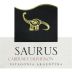 Familia Schroeder Saurus Cabernet Sauvignon 2014 Front Label
