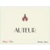Auteur Wines Pinot Noir 2013 Front Label