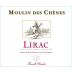 Chateau de Vaudieu Lirac Moulin des Chenes 2014 Front Label