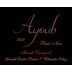 Ayoub Vineyard Marsh Vineyard Pinot Noir 2009 Front Label