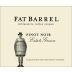 Fat Barrel Estate Grown Pinot Noir 2011 Front Label