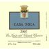 Fattoria Casa Sola Vin Santo del Chianti Classico 2003 Front Label