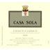 Fattoria Casa Sola Chianti Classico 2008 Front Label