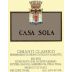 Fattoria Casa Sola Chianti Classico 2007 Front Label
