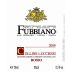 Fattoria di Fubbiano Colline Lucchesi Rosso 2009 Front Label
