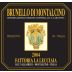 La Lecciaia Brunello di Montalcino 2004 Front Label