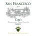 Fattoria San Francesco Ciro Bianco 2014 Front Label