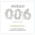 Bodega Aniello 006 Chardonnay 2016 Front Label