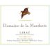 Domaine de la Mordoree Lirac La Dame Rousse Rouge 2015 Front Label