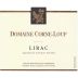 Domaine Corne Loup Lirac Rouge 2015 Front Label