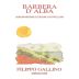 Filippo Gallino Barbera d'Alba 2001 Front Label