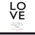 Finca Las Moras Love Malbec 2015 Front Label